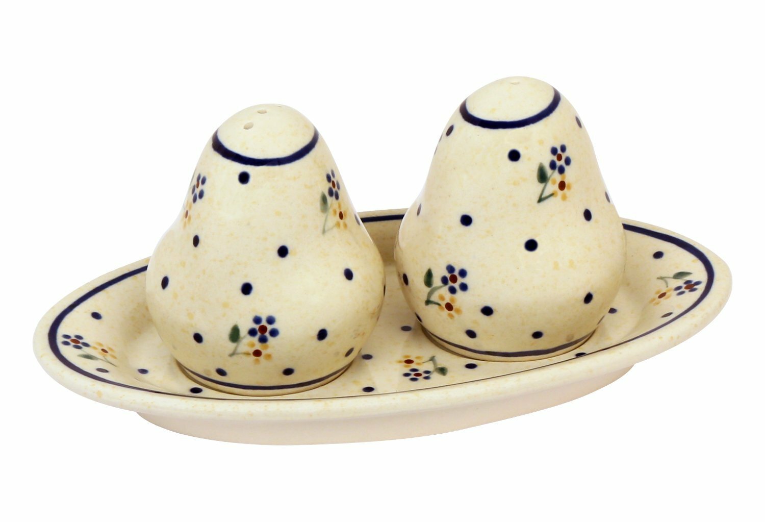 Original Bunzlauer Keramik Pfefferstreuer-Salzstreuer-Set Dekor 111, 47,99 €