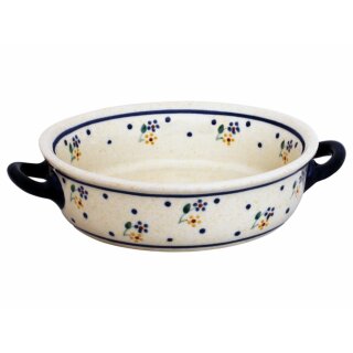 0.25 litres round casserole dish with handle Ø=15.5 cm decor 111