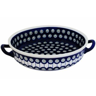 1.7 litres large casserole dish with interior decoration round with handle Ø=26.4 cm decoration 8