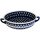 1.7 litres large casserole dish with interior decoration round with handle Ø=26.4 cm decoration 8