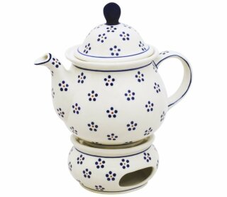 Teekanne mit Stövchen 1.7L, Dekor 1