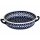 1.7 litres casserole dish with round interior decoration with handle Ø=26.4 cm decor 41