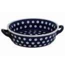 0.25 litres round casserole dish with interior decor and...