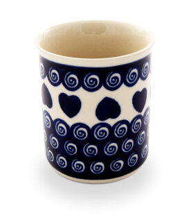 Mug without handle / toothbrush mug h=9.2 cm v=0.25 litres decor 467