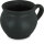 Large sphere mug with a capacity of 0.35 litres what is also called bohemian cup in the decor zielon