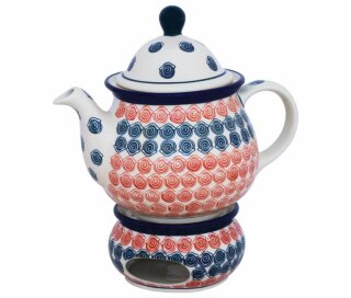 Stövchen + Kaffeekanne 1.7L, Dekor 943a