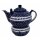 Teapot XXL 2.9 litres + warmer decor 166a
