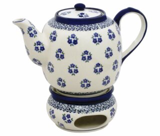Teekanne mit Stövchen 1,5L, Dekor 224a