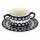 Soup cup with saucer (bouillon bowl) 0.26 litres decor 8