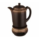 1.25 Liter teapot with warmer pattern Zaciek (braun)