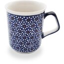 Modern mug with square handles in the decor 120
