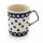 Modern mug with square handles in the decor 46