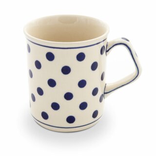 Modern mug with square handles in the decor 37