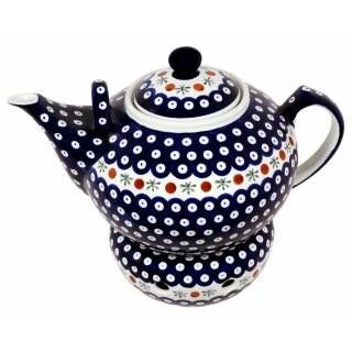 2.9 Liter teapot XXL with warmer pattern 41