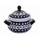 Soup cup with handle and cover in the Dekor 41