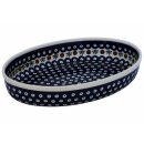 2.3 litres casserole dish oval large with 6.5 cm wall...