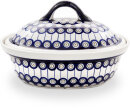 Casserole with lid small 1.2 litres decor 8