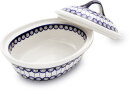 Casserole with lid small 1.2 litres decor 8