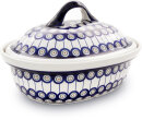 Casserole with lid small 1.2 litres decor 8