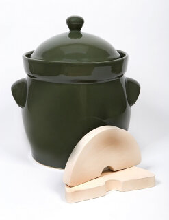 Gärtopf 10,0 Liter olive-grün