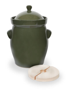 Gärtopf 20,0 Liter olive-grün