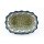 Schüssel klein oval mit gewelltem Rand 24,5x17,5x7,5 cm, V=1 Liter Dekor DU163