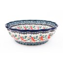 decorative bowl with scalloped edge in the decor DU158