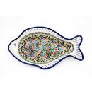 Fish - carp casserole dish/serving plate 39.0x22.5x5.0 cm decor DU182