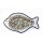 Fisch - Karpfen Auflaufform/Servierplatte 39.0x22.5x5.0 cm, Dekor DU182
