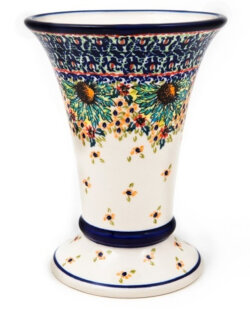 800ml Flower Vase "Johanna" 19.5cm, Pattern ART-297