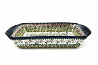 Large Casserole Dish with Premium Decor