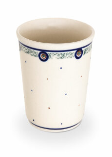Trinkbecher hoch und schmal, Ø=8,2 cm, H=10,4 cm, V=0,24 Liter, Dekor 114