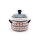 Marmelade pot with handle and cover decor 1138
