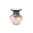Stylish modern flower vase decorated in honored decor...