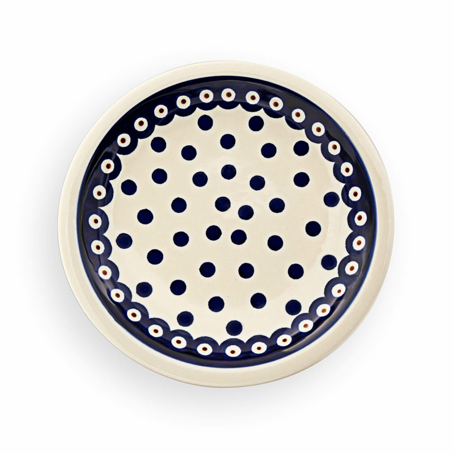 flacher Teller (Kuchenteller), Ø17,4 cm, H=2,2cm, Dekor 46, 6,99