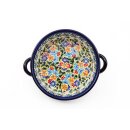 1.7 litres large casserole dish with interior decoration...