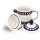 Tee mug with cover tea strainer and spoon in the decor 28