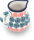 170ml Sahnekännchen Milchkännchen Ø9,5cm H8,2cm Dekor 943a