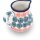 Small traditional german cream jug 0.17 litres decor 943a