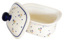 Margarinedose / Butterdose mit Deckel für 250g, Dekor 111