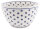 Big salad bowl which also is inside decorated decor 225