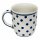 Bulgy mug with round handles in the decor 37