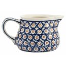 Large cream jug 0.40 litres with handle decor 225