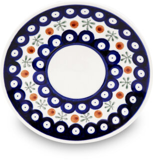 Saucer Ø 16.0 cm, H 1.80 cm, Pattern 41 – Cup Base Ø 6.20 cm