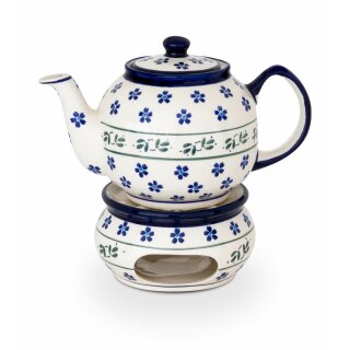 1.0 Liter teapot with warmer pattern 163a
