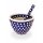 Mortar with pestle in a set decor 42