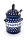 650 ml Honigtopf mit Honiglöffel im Set, Dekor 166a