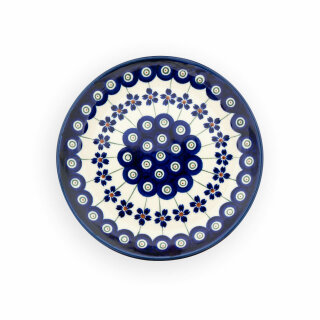 Flat dessert plate Ø=16.0 cm decor 166