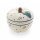 Bunzlauer Keramik Apfel-Bräter mit Deckel, Dekor 111