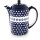 Bunzlauer Keramik Kaffeekanne 1.25L B=20,0cm, H=20,1cm, Dekor 166a